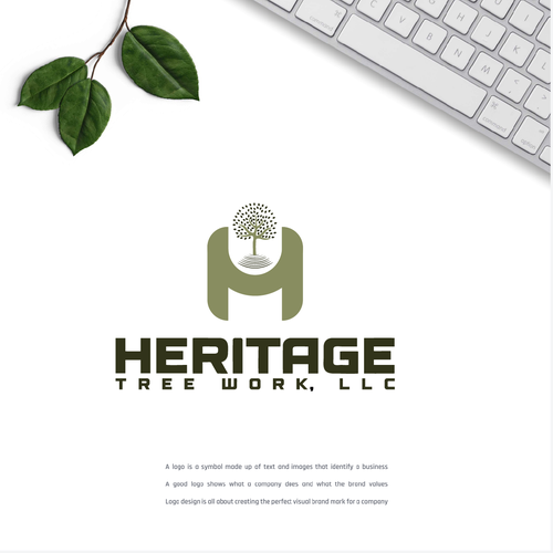 Design a money-attracting logo and business card for a tree service company. Design by X*creative*✅