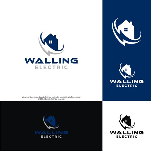 Electrical Contractor Logo Design by @ProSolution.