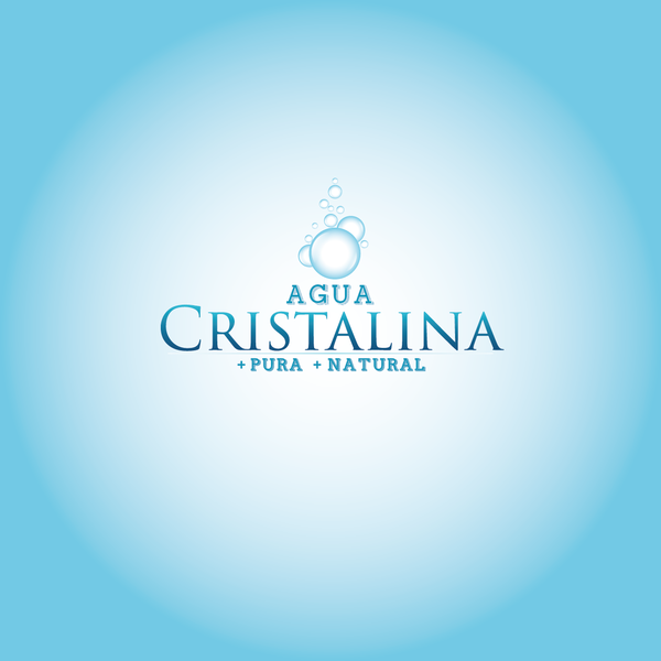 Logo Agua Cristalina Logo Brand Identity Pack Contest 99designs