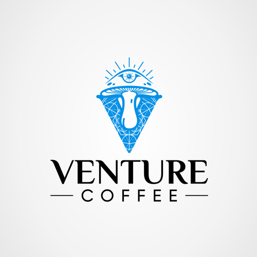 Venture coffee is a newly established coffee company seeking a psychedelic inspired logo! Design by Spidol clasic