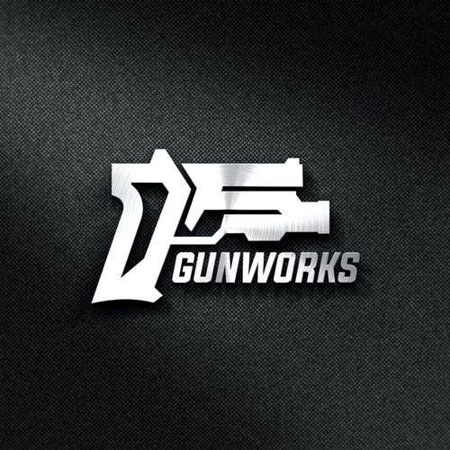 Create a dope industrial / abstract logo for a custom handgun building company Design by Gorilla Art ™