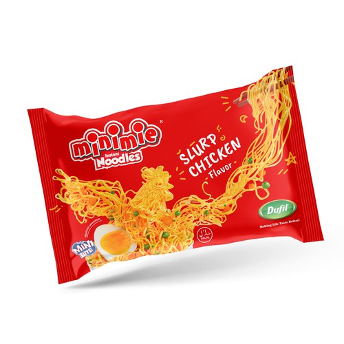 Design New packaging Design for Minimie Noodles di RK Studio Design