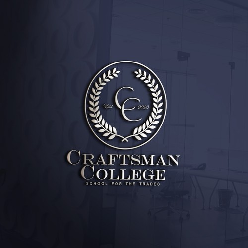 Trade School Logo Design von Manoharaodelia