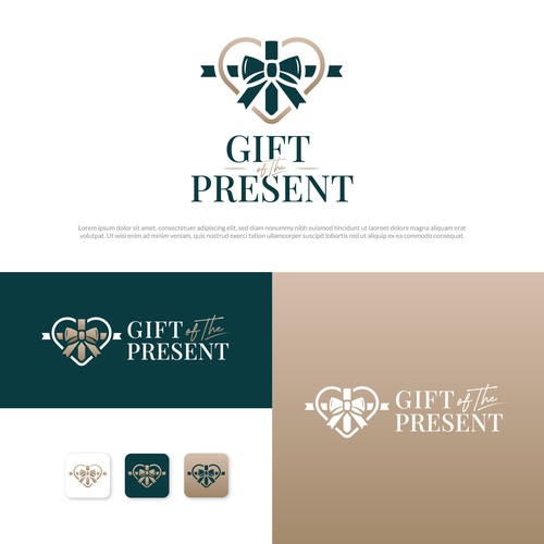 Design a logo for a gift box company with heart Design by Danielle Curtis