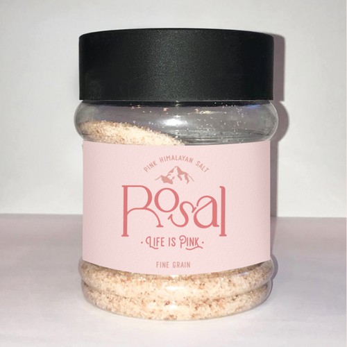 Design a logo for a Pink Himalayan Salt brand Design by artdesigns-by-d