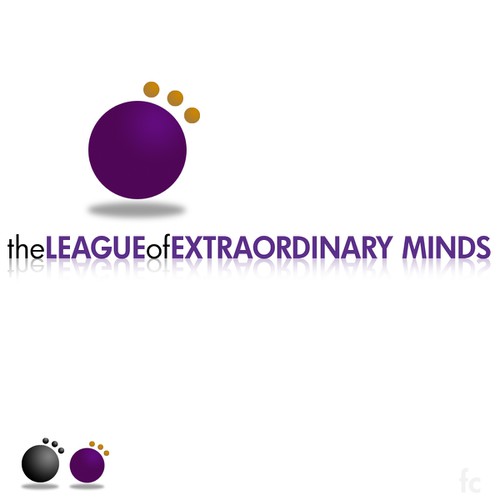 League Of Extraordinary Minds Logo Diseño de Fede Cerrone