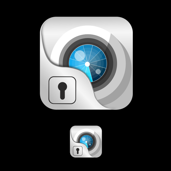 Design by DesigneXer titled "icon camera Secure "