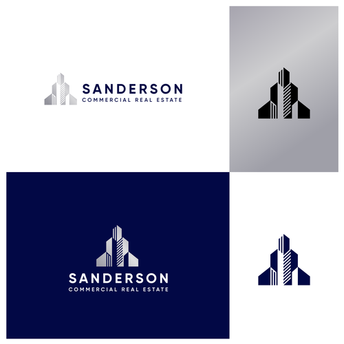 AnaMaria.DesignさんのBring the heat! - Sanderson Commercial Real Estate Logo & Websiteデザイン