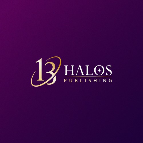 13 Halos Publishing logo Diseño de CU4TRO ™