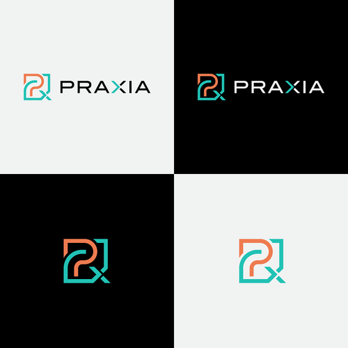 "Praxia - Modern, Intelligent Brand for a Modern SaaS Platform" winning Logo & brand guide
