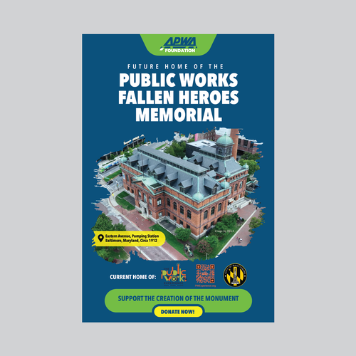 Raise awaress of Public Works and get your designs in the hands of international businesses Design by Bennah