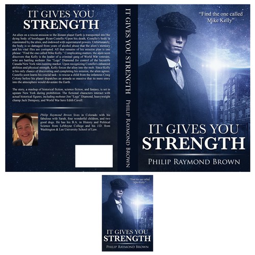 Science Fiction/Historical Fiction Book Cover Design by Chameleonstudio74