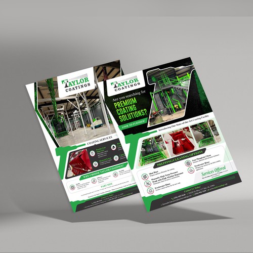 We are a new powder coating company needing to stand out from the rest. Design by *FBCTechnologies*