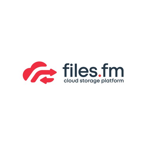 Files.fm logo and brand refresh for cloud storage platform Design by Omniverse™