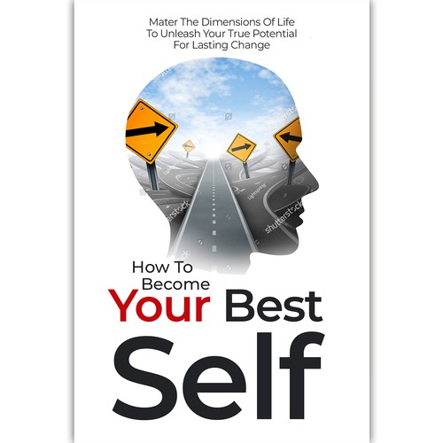 Book Cover: How To Become Your Best Self Design by ink.sharia