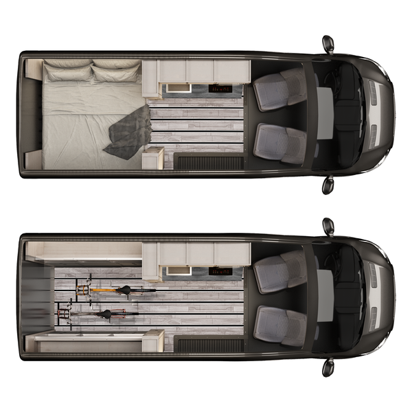 3d modeling interior van