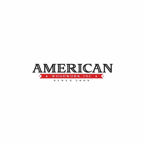 American Woodwork news a new logo Design by CSArtwork