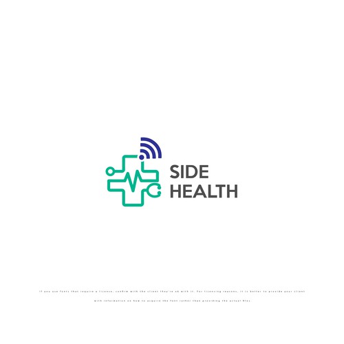 Logo for virtual medical practice serving patients with chronic conditions Réalisé par Web Hub Solution