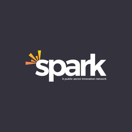 Spark a logo for a world-first network Diseño de Blanc_