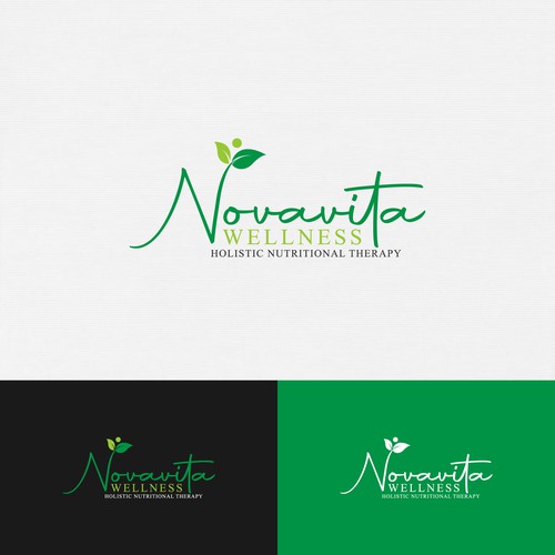 Simple logo for a natural clinic, that reflects hope! Design by Web Hub Solution