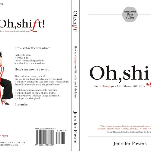 The book Oh, shift! needs a new cover design!  デザイン by A29™