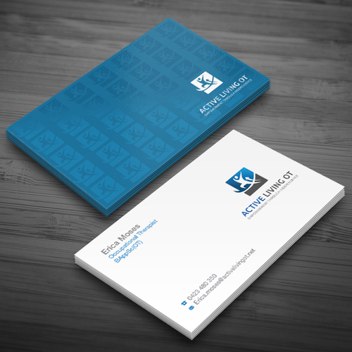 Business cards - occupational therapist Design by fastdesign86