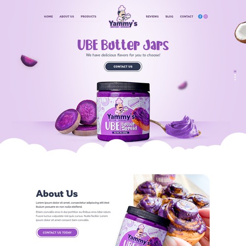 Need A Vibrant Web Design For Novelty Food Company Web Page Design Contest 99designs