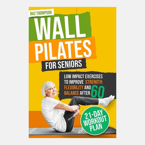 Attractive Book Cover for Seniors Over the Age of 60 Design by EPH Design (Eko)