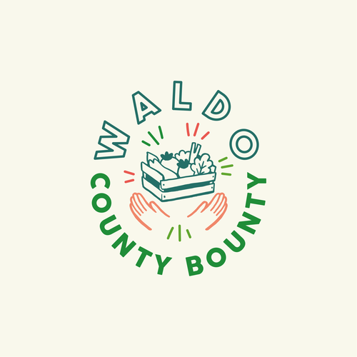 99nonprofits winner - Design a fresh, active logo for a nonprofit fighting hunger with locally grown foods in Maine. Design by Ameline Studio