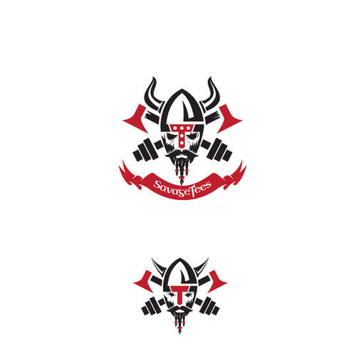 Badass Logo for new T-Shirt and Apparel Company Design by creativica design℠