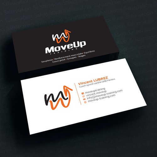 Business card contest entry by SahaSrabon