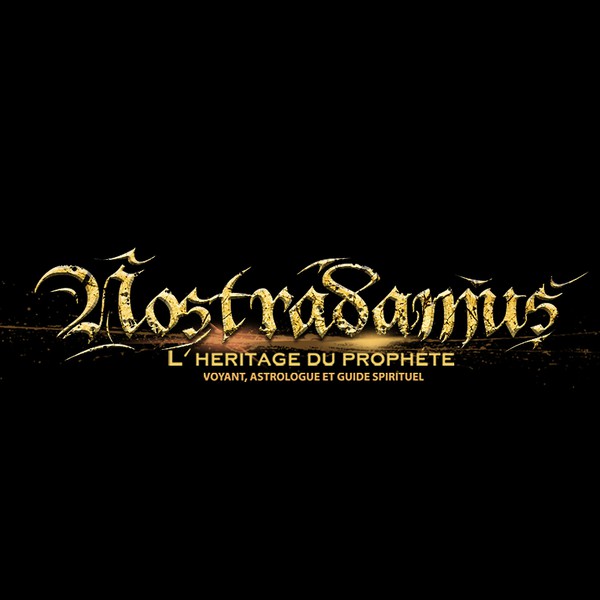 Logo for Nostradamus site (clairvoyance, tarot reading, prophecies)