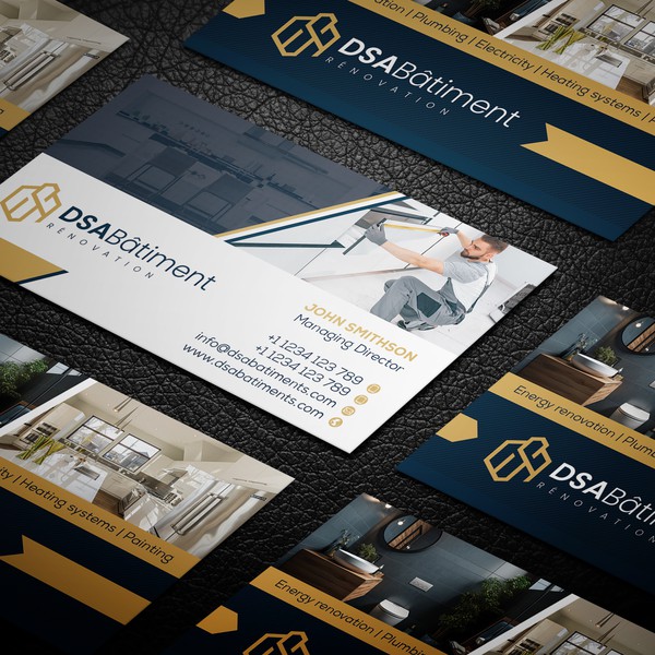 Renovation Company Business Card