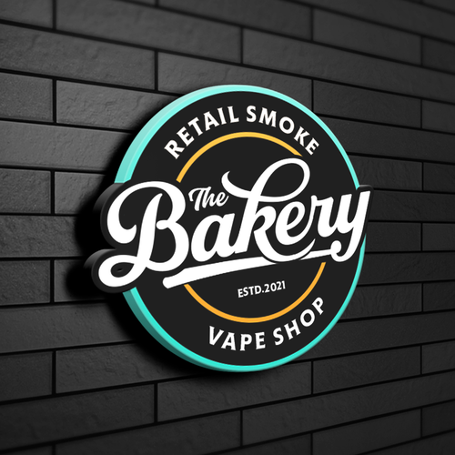 Smoke Shop Called "The Bakery" Logo Design by Agenciagraf