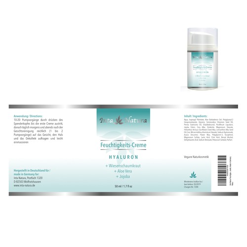 Product label contest entry by BohemianSoul