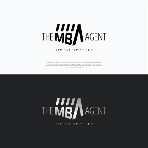 New Logo for The MBA Agent (and slogan) including image/icon Design by Facer99_BG