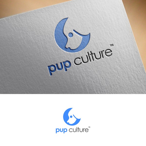 Design by Michael Diasz Kirindage titled "Pup Culture Logo For Dog Clothing Company "