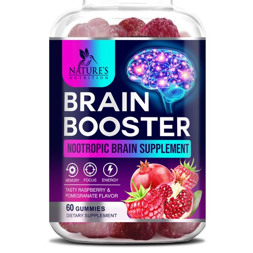 Brain Booster Supplement Design Needed for Nature's Nutrition Design by sapienpack