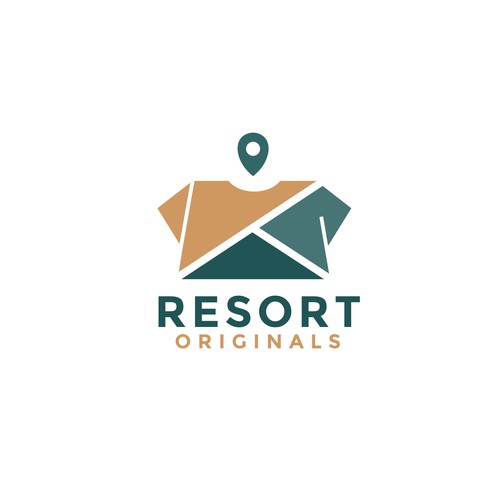 Custom Resort-Themed Apparel Logo Design Design by yudilima