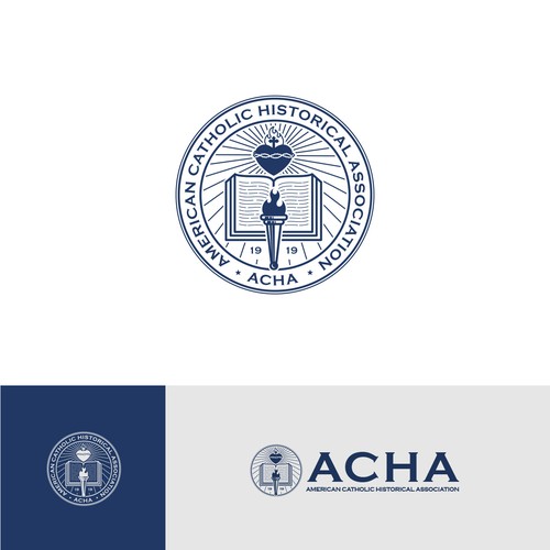 New logo and seal for 102-year-old academic organization (American Catholic Historical Association) Design by haganhuga