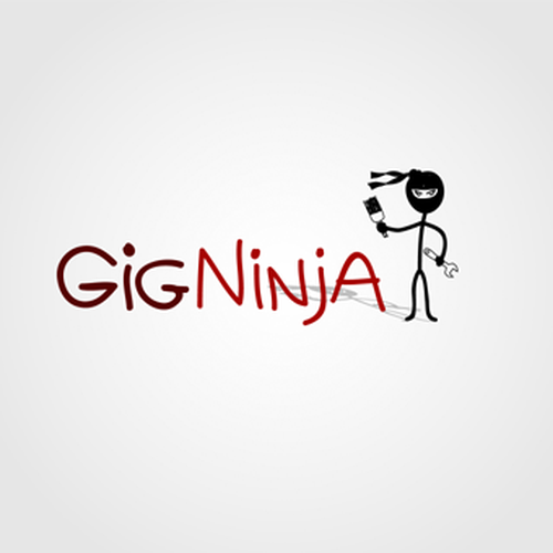 GigNinja! Logo-Mascot Needed - Draw Us a Ninja Design by mattjballinger