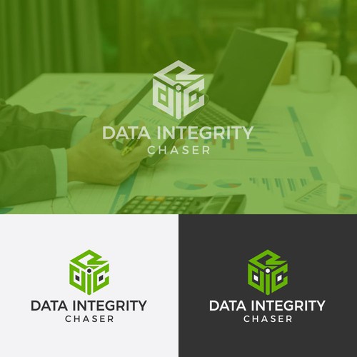 Logo: "The Pursuit of Data Integrity..." Design by jerora