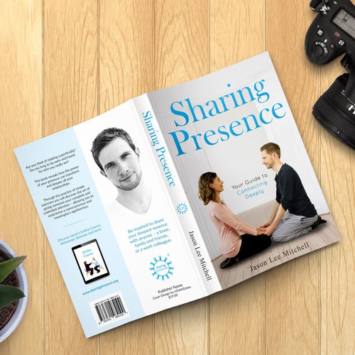 Mindfulness Book Cover on Sharing Presence Design by nOahKEaton