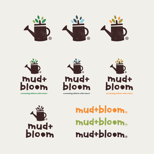 Design di Design a fun, ethical and wholesome looking logo for Mud & Bloom di thisisremedy