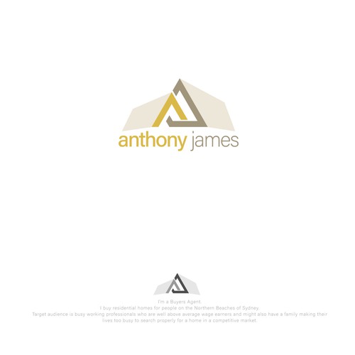 Create a modern/minimalist architect inspired logo and brand book for my buyers agent business Diseño de Manishah
