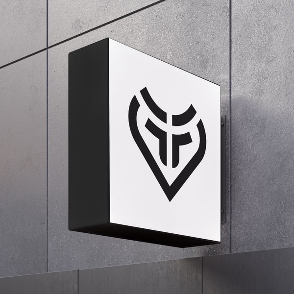 Design realizzato da Half-Tone™ intitolato "Fearless Heart logo"