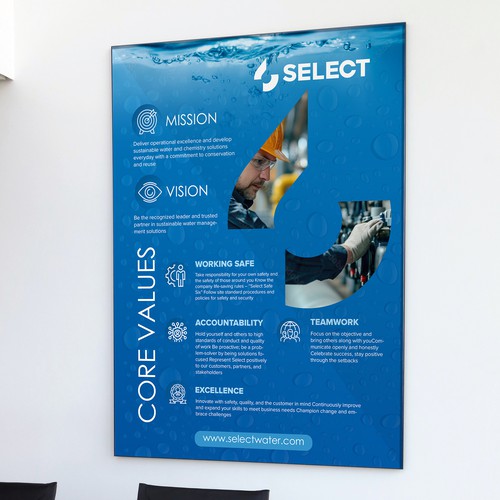 Core Values Poster Design by Alphabet ♥