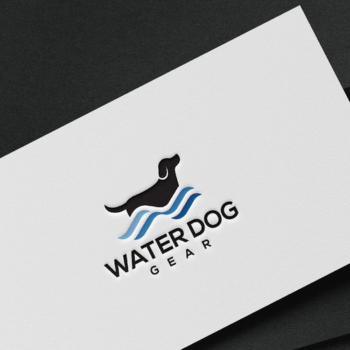 Diseño de Action Water Dog Splash logo needed for mfg and retailer of active/sporting dog gear de Manu P C