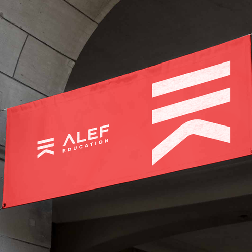 Alef Education Logo Diseño de artsigma