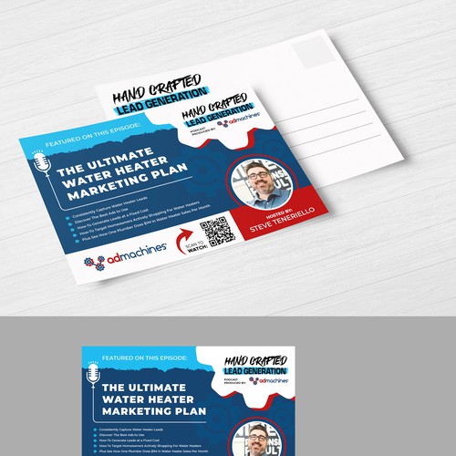 Hand-Crafted Lead Generation Postcard Design Design by Krishna Arts
